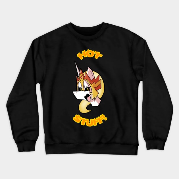 Scalebreaker Is Hot Stuff! Crewneck Sweatshirt by pembrokewkorgi